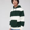 Homme BZB Sweat | Sweatshirt Maxi Rayures Vert