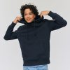 Homme BZB Sweat | Sweatshirt A Capuche Extra Doux Bleu Fonce