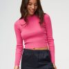 Femme BZB Pull | Pull Cotele Uni Rose