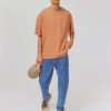 Homme BZB Tee-Shirt | T-Shirt Oversize Orange