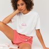 Femme BZB Tee-Shirt & Polo | T-Shirt Brode Que Calor Blanc