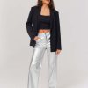 Femme BZB Pantalon | Pantalon Argente Gris Clair