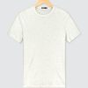 Homme BZB Tee-Shirt | T-Shirt Matiere Fantaisie Neps Blanc