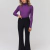 Femme BZB Pull | Pull Chaussette Violet