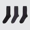 Homme BZB Chaussettes | Lot De 3 Paires De Chaussettes Basiques Gris Moyen