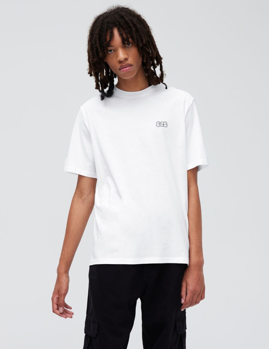 Homme BZB Tee-Shirt | T-Shirt Bzb Bubble Blanc