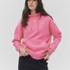 Femme BZB Sweat | Sweat Basique A Capuche Rose