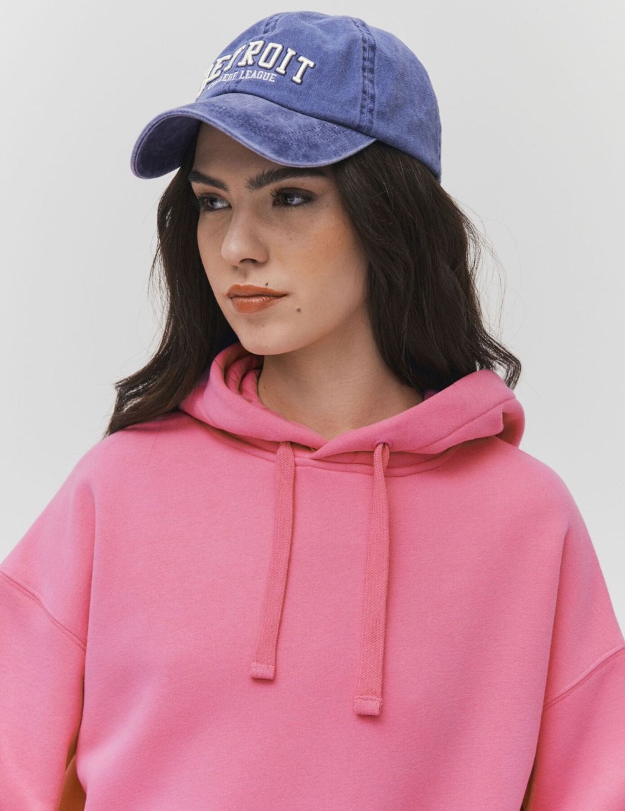 Femme BZB Sweat | Sweat Basique A Capuche Rose