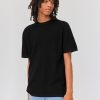 Homme BZB Tee-Shirt | T-Shirt En Maille Gaufree Noir