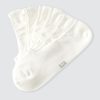 Homme BZB Chaussettes | Lot De 3 Paires De Socquettes Invisibles Blanc