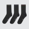 Femme BZB Collants & Chaussettes | Lot De 3 Paires De Chaussettes Es Lurex Noir