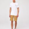 Homme BZB Bermuda | Bermuda En Jean 5 Poches Beige