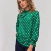 Femme BZB Chemise & Blouse | Blouse Imprimee Vert