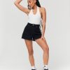 Femme BZB Top & Debardeur | Debardeur Dos Nu En Coton Blanc