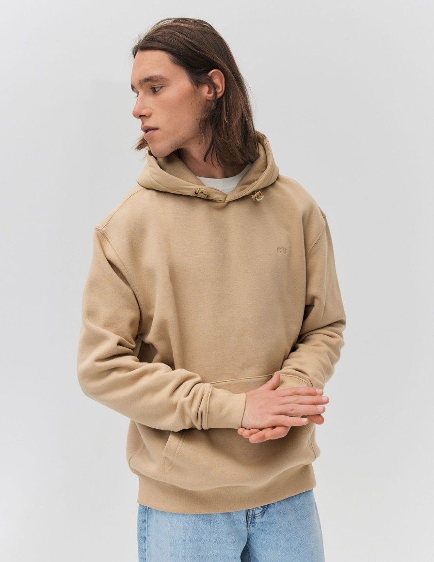 Homme BZB Sweat | Sweat A Capuche Matelassee Beige