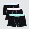 Homme BZB Sous-Vetements & Pyjama | Lot De 3 Boxers Bjorn Noir