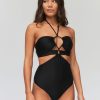 Femme BZB Maillots De Bain | Maillot De Bain 1 Piece Memphis Noir