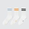 Homme BZB Chaussettes | Lot De 3 Paires De Chaussettes Sport Orange