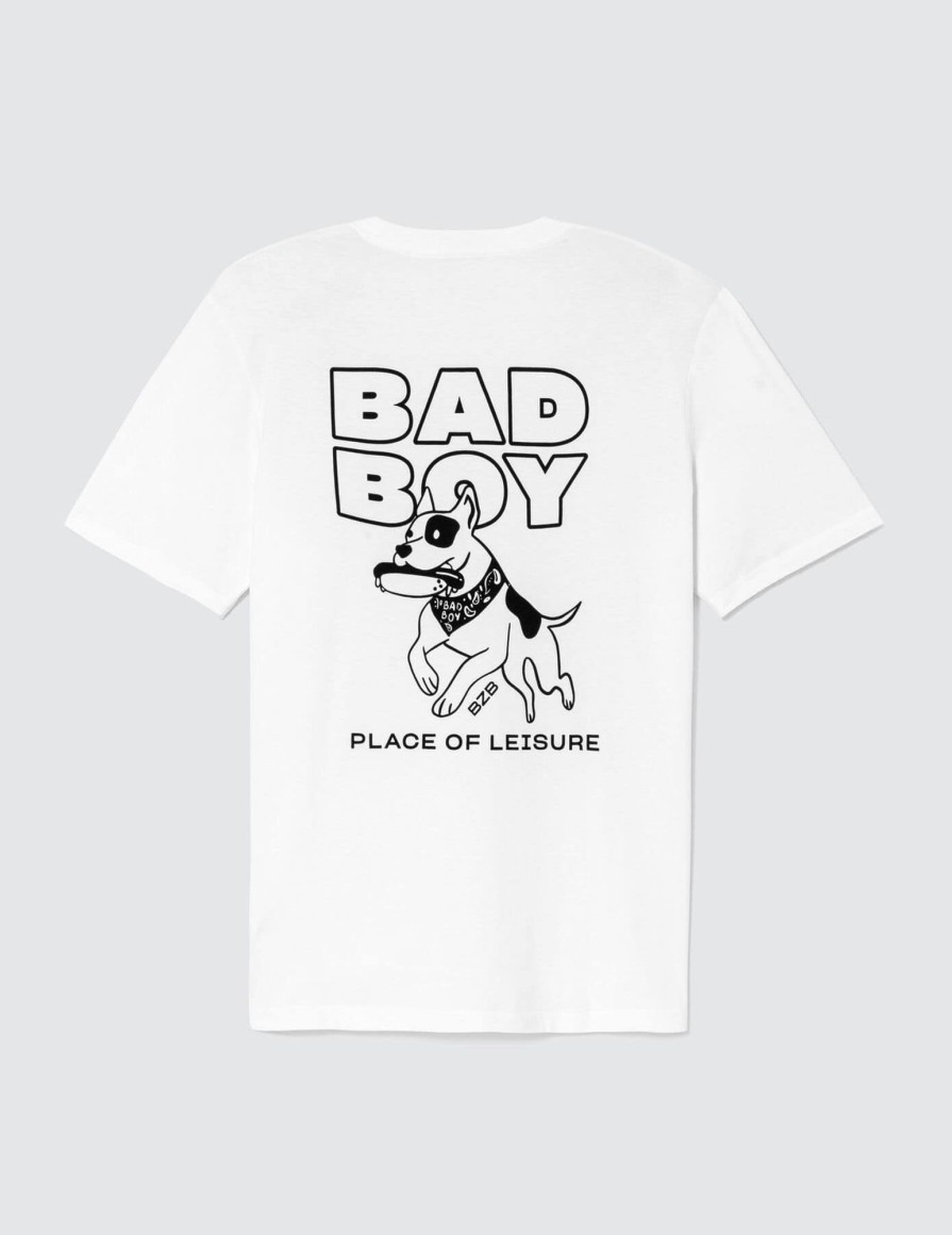 Homme BZB Tee-Shirt | T-Shirt Imprime Humour Blanc