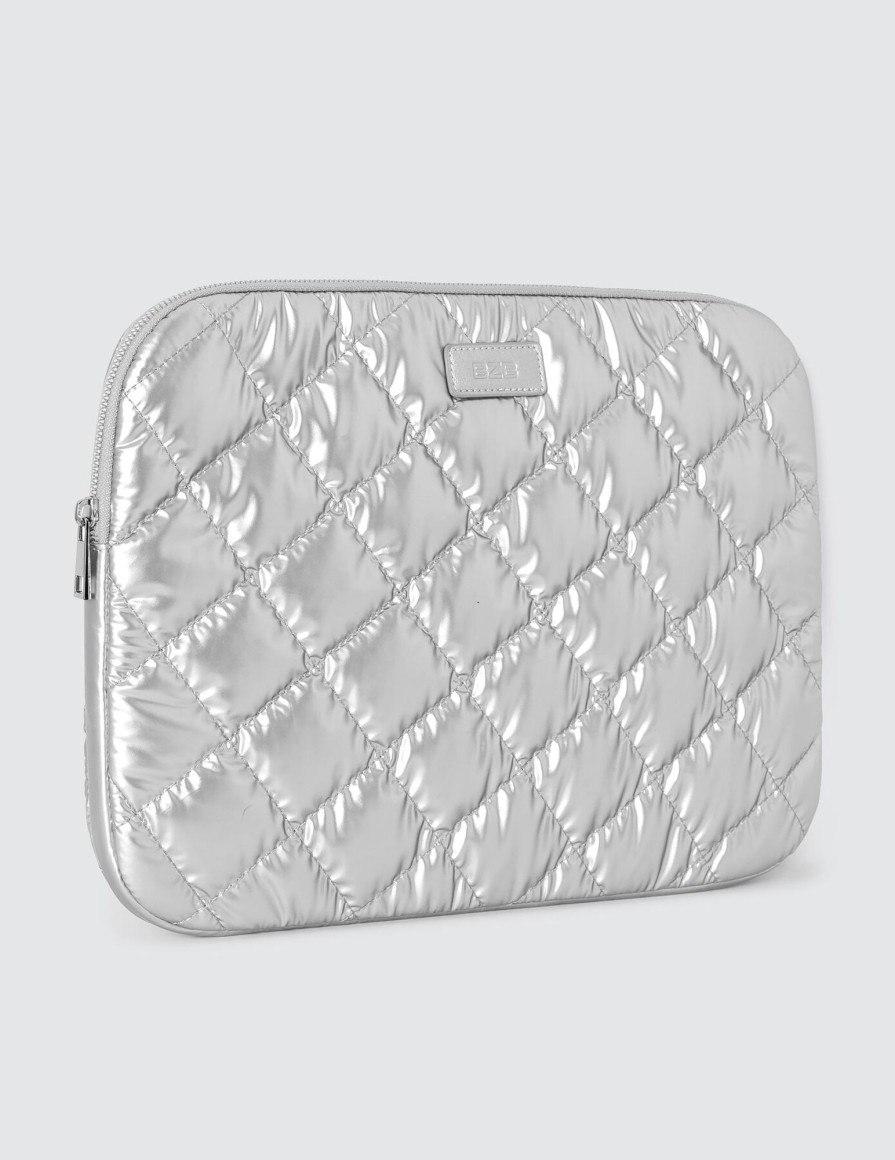 Femme BZB Sac & Pochette | Pochette Ordinateur Gris Clair