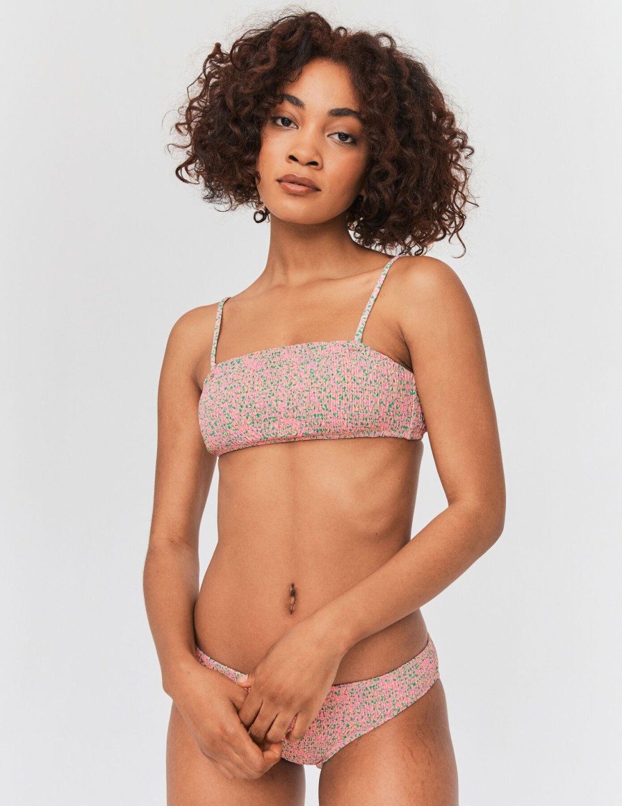 Femme BZB Maillots De Bain | Haut De Maillot De Bain Bandeau Imprime Multicolore