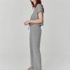 Femme BZB Sous-Vetements & Pyjama | Haut De Pyjama Uni Gris Moyen