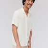 Homme BZB Chemise | Chemise En Lyocell Blanc