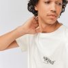 Homme BZB Tee-Shirt | T-Shirt Imprime Champignon Blanc