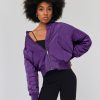 Femme BZB Veste & Blouson | Veste Bomber Violet