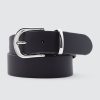 Femme BZB Ceinture | Ceinture Cuir Basique Noir