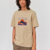 Homme BZB Tee-Shirt | T-Shirt Mont Fuji Beige