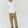 Homme BZB Pantalon | Pantalon Velours Vert Kaki