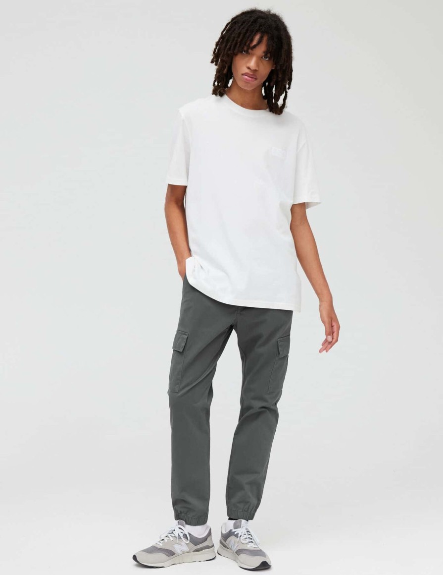 Homme BZB Pantalon | Pantalon Jogger Cargo Gris Fonce