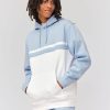 Homme BZB Sweat | Sweatshirt Colorblock Bleu Clair