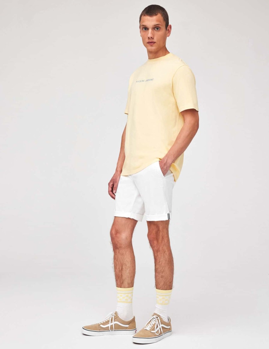 Homme BZB Bermuda | Bermuda Chino Blanc