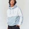 Homme BZB Sweat | Sweat A Capuche Colorblock Bleu Clair