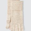 Femme BZB Echarpes Bonnets Gants | Gants Tactiles Cote Beige