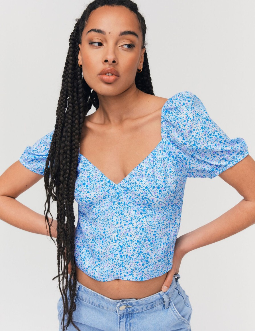 Femme BZB Chemise & Blouse | Blouse Imprime Multicolore