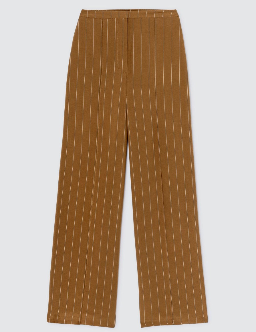 Femme BZB Pantalon | Pantalon City Camel