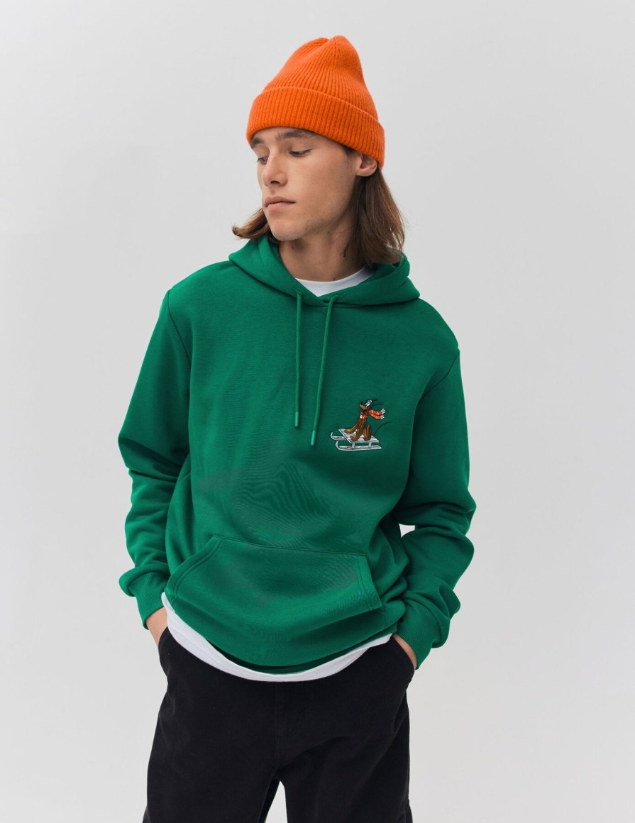 Homme BZB Sweat | Sweatshirt Collab Mickey Vert