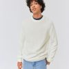 Homme BZB Pull | Pull Jeu De Points Blanc