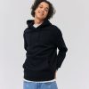 Homme BZB Sweat | Sweat A Capuche Basique Bleu Fonce