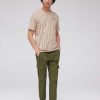 Homme BZB Pantalon | Pantalon Jogger Cargo Vert Kaki