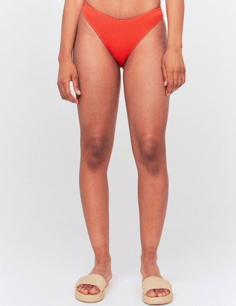 Femme BZB Maillots De Bain | Bas De Maillot De Bain Rouge