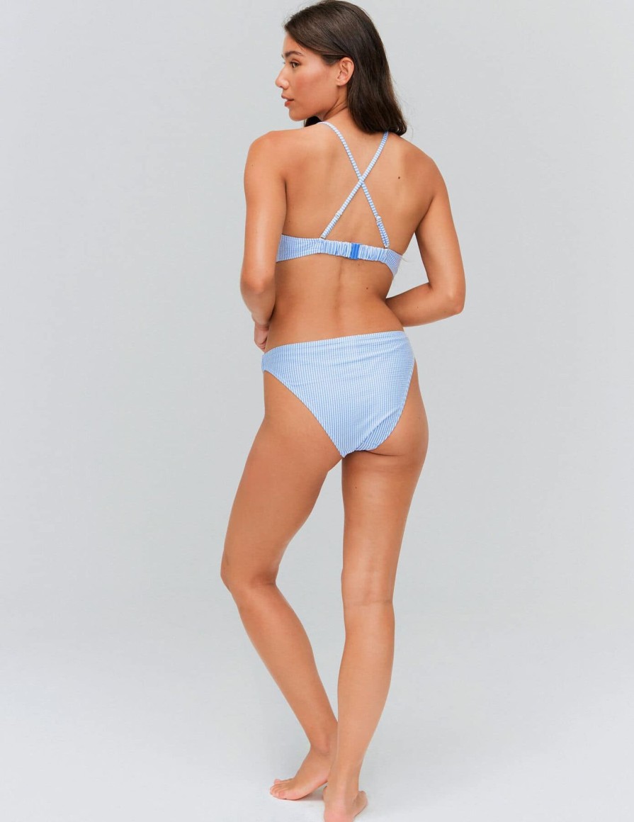 Femme BZB Maillots De Bain | Haut De Maillot De Bain San Francisco Bleu Clair