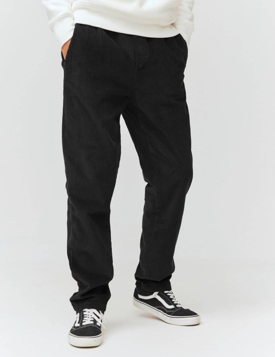 Homme BZB Pantalon | Pantalon Velours Noir