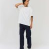 Homme BZB Pantalon | Pantalon Chino Loose Bleu Fonce