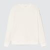 Homme BZB Sweat | Sweat Col Rond Basique Blanc