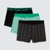 Homme BZB Sous-Vetements & Pyjama | Lot De 3 Boxers Fantaisie Racing Vert