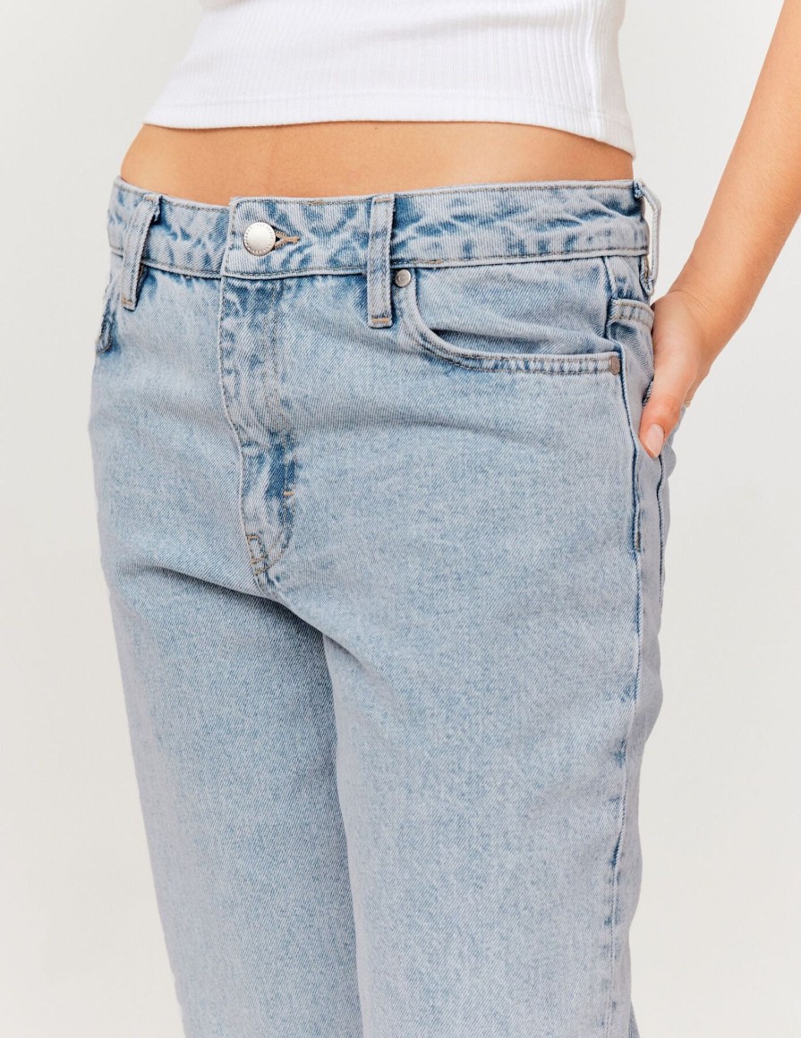 Femme BZB Jeans | Jean Straight Bleu Moyen